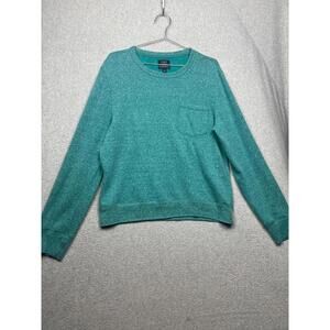 J Crew Authentic Fleece Pullover Sweater Shirt Long Sleeve Wmn S Simple Casual